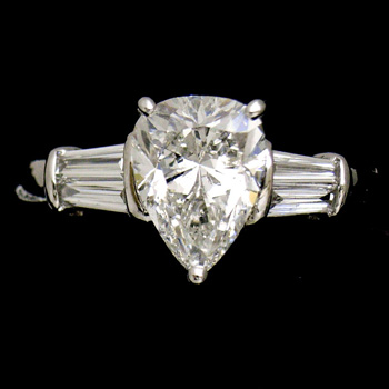 2.019ct Diamonds Ring (Plat-3)