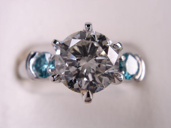 1.334ct Diamonds Ring (Plat-6)