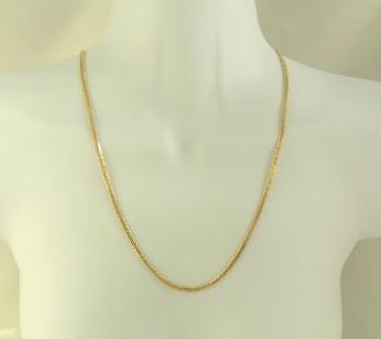 18K Yellow Gold Chain (Curb 60-20)