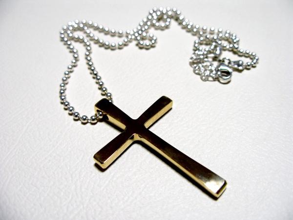 18K Gold Cross