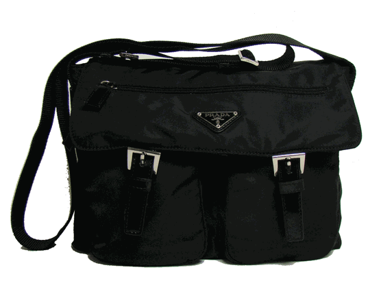 PRADA Messenger Bag (Black)