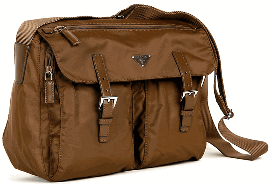 PRADA Messenger Bag (Brown)