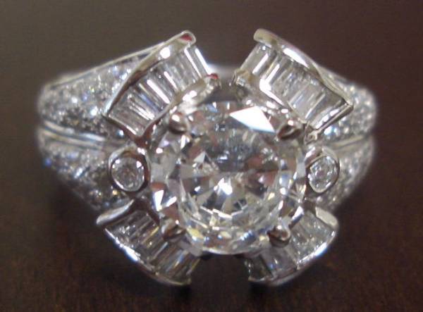 1.959ct Diamonds Ring (Plat-14)